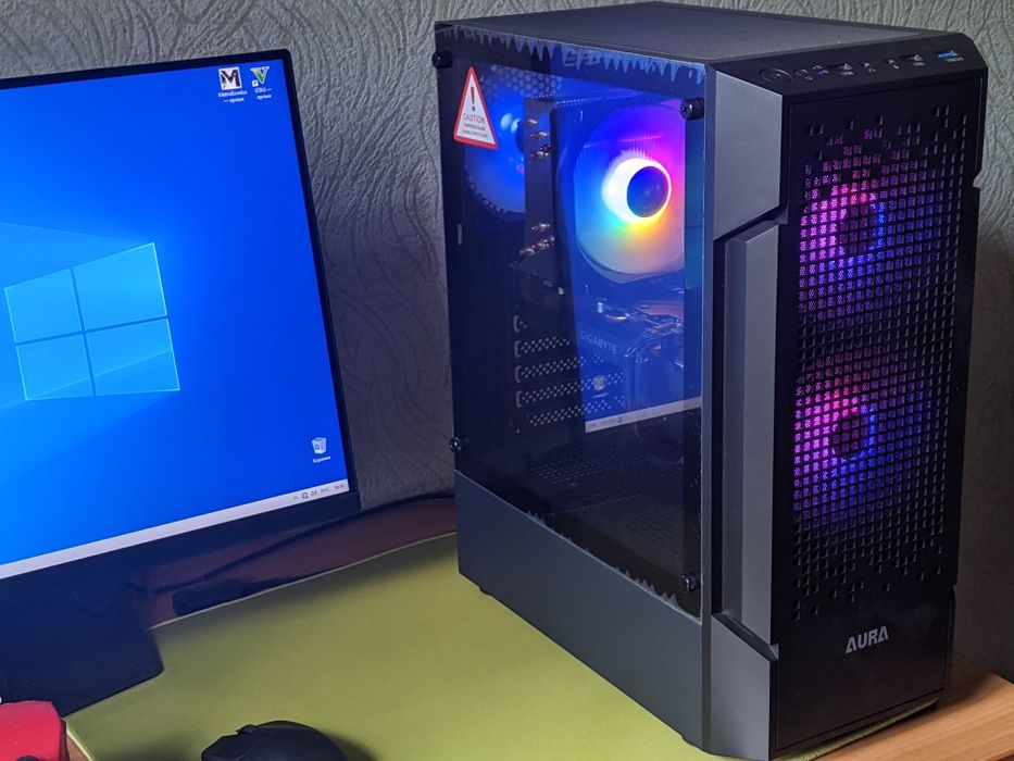 Игровой компьютер Intel Xeon E5-2650v4 12/24*3,2Ггц 16ГБ ОЗУ DDR4