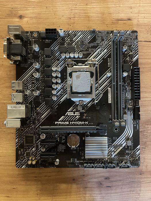 Комплект материнка + проц i5 10600kf 4,8 ghz