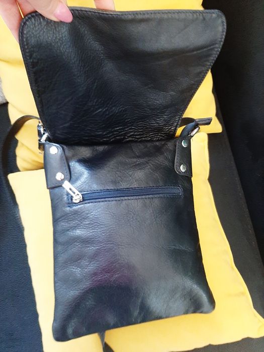 Oryginalna skórzana torba listonoszka Giuliano włoska skóra naturalna