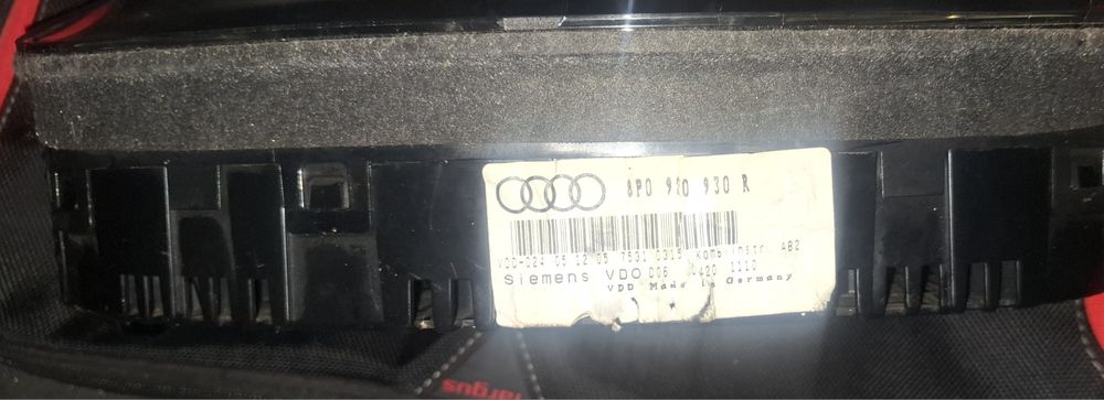 Quadrante Audi A3 8P Diesel