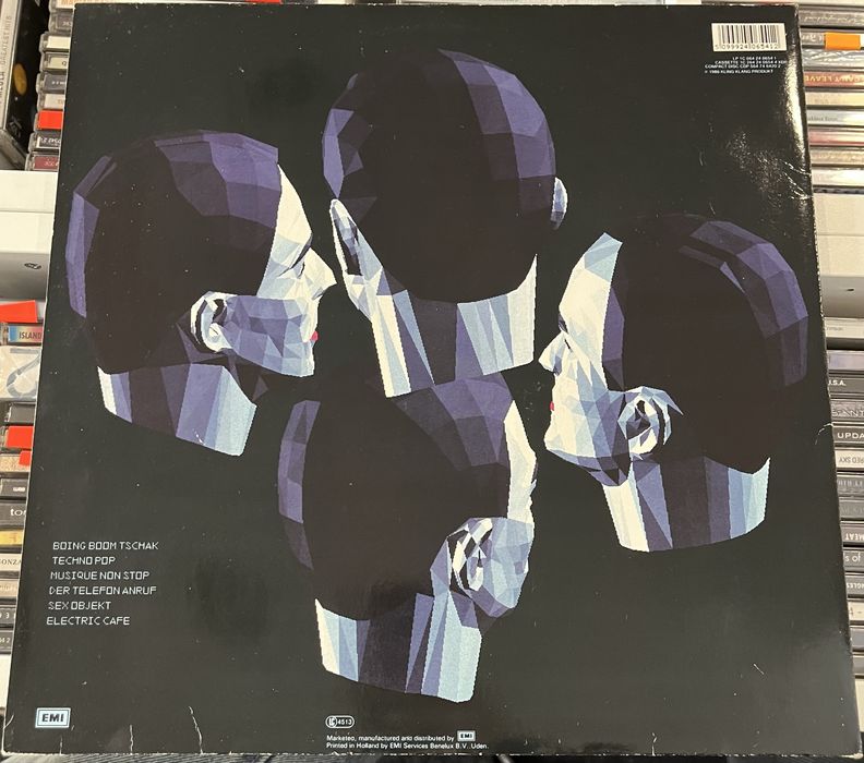 Kraftwerk - Electric Cafe (Winyl, Germany, 1986, VG+, Gatefold, LP)