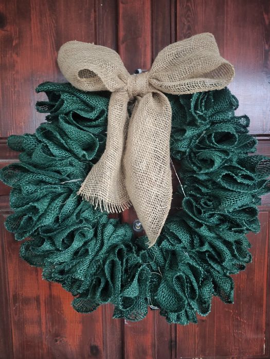 Świątecznych wianek na drzwi