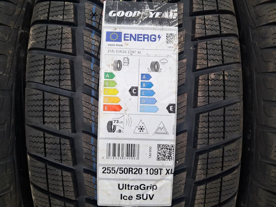 Резина зимова, НОВА, 255/50 R20 Good Year Ultra Grip Ice SUV GEN1