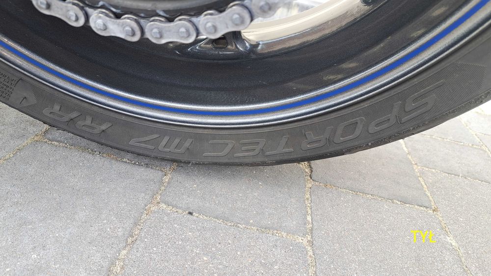 komplet opon Metzeler Sportec M7 RR 120/70 ZR17 180/55 ZR17