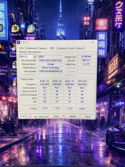 PC Gaming RTX 4060 + i5 14600KF + 32GB DDR5 + 2TB + Monitor 240Hz