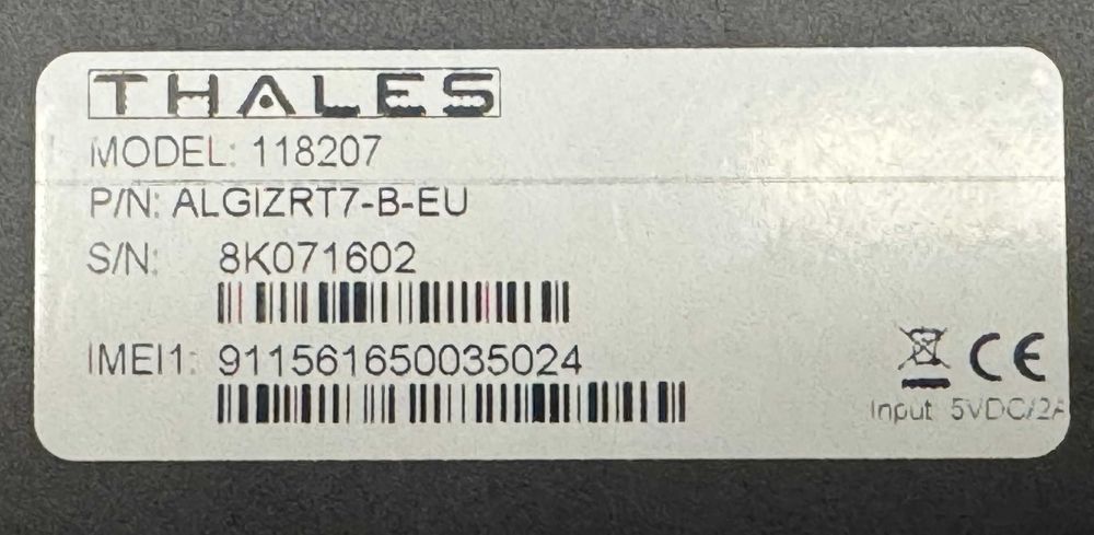 ALGIZ RT7 Handheld  Pancerny Tablet