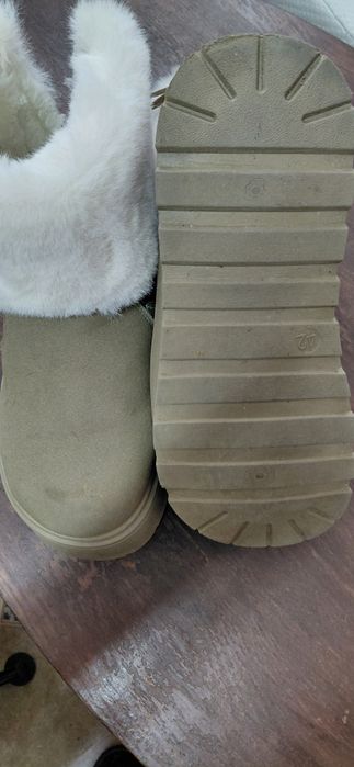 Ciepłe buty z futerkiem
