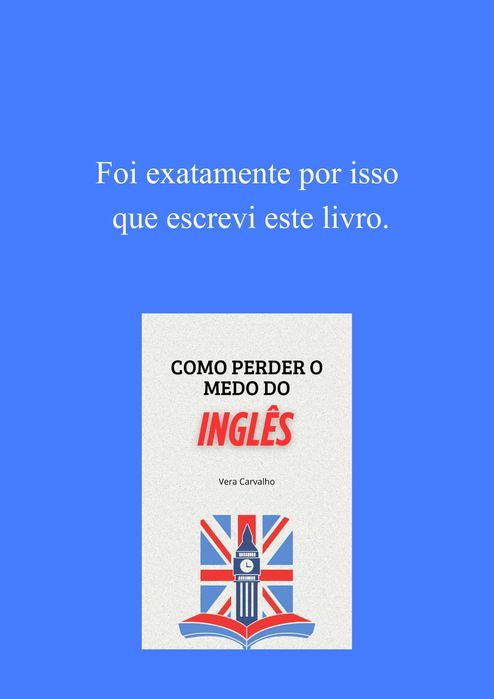 Aprende Inglês sem medo - Livro para iniciantes