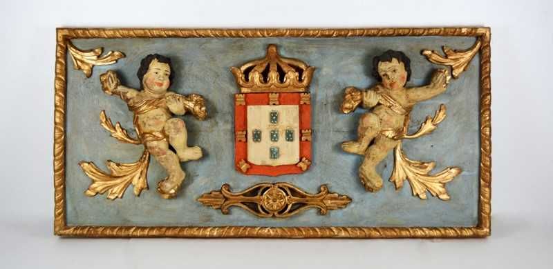 Placa de Nossa Senhora com o Menino