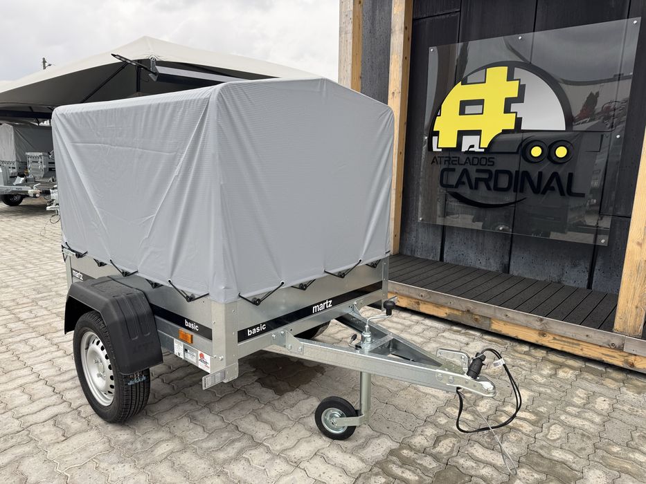 Atrelado MARTZ BASIC 150 + lona de cobertura NOVO