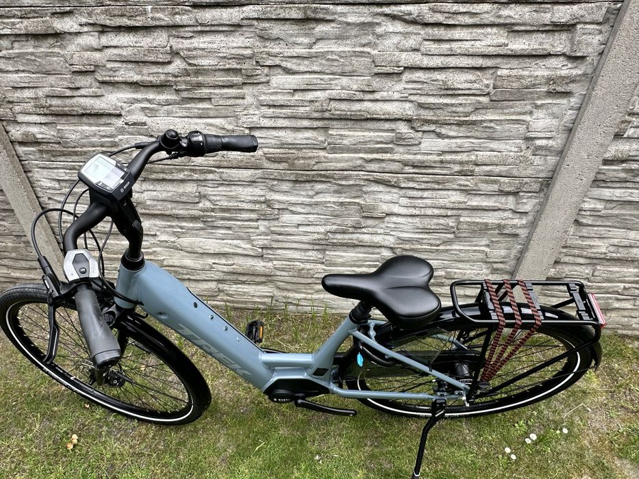 Trek District +3 47cm. Dla niskiej osoby Elektryczy Bosch stan bardzo dobry do jazdy taki jak Gazelle Batavus Kalkhof Cube Sparta Koga