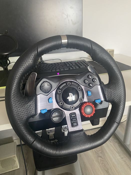 Logitech G29 + Shifter + suporte