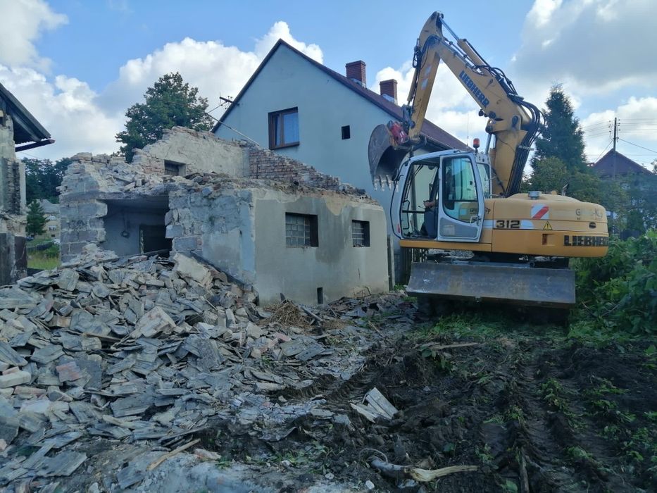 Roboty ziemne wyburzenia