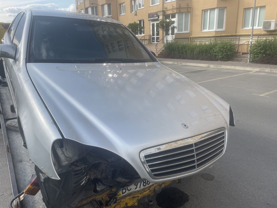 Разборка w220 S320CDI Акпп двигатель