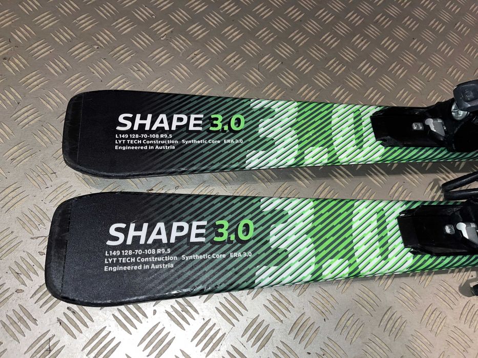 Narty HEAD SHAPE 3.0 149 cm Sezon 2024 ! Przygotowane