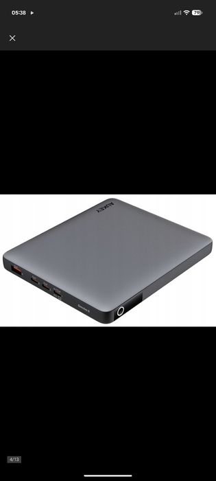 Powerbank AUKEY PB-Y44 Sprint X Slim Power Bank 20000mAh 20V 100W QC PD 3.0 4xUSB LCD