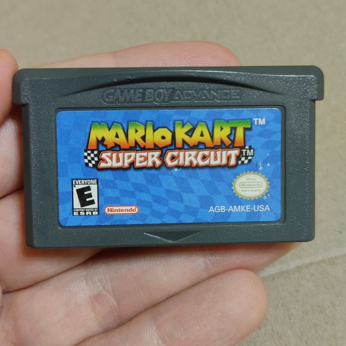 Nintendo картридж игра Nintendo Mario Kart GBA