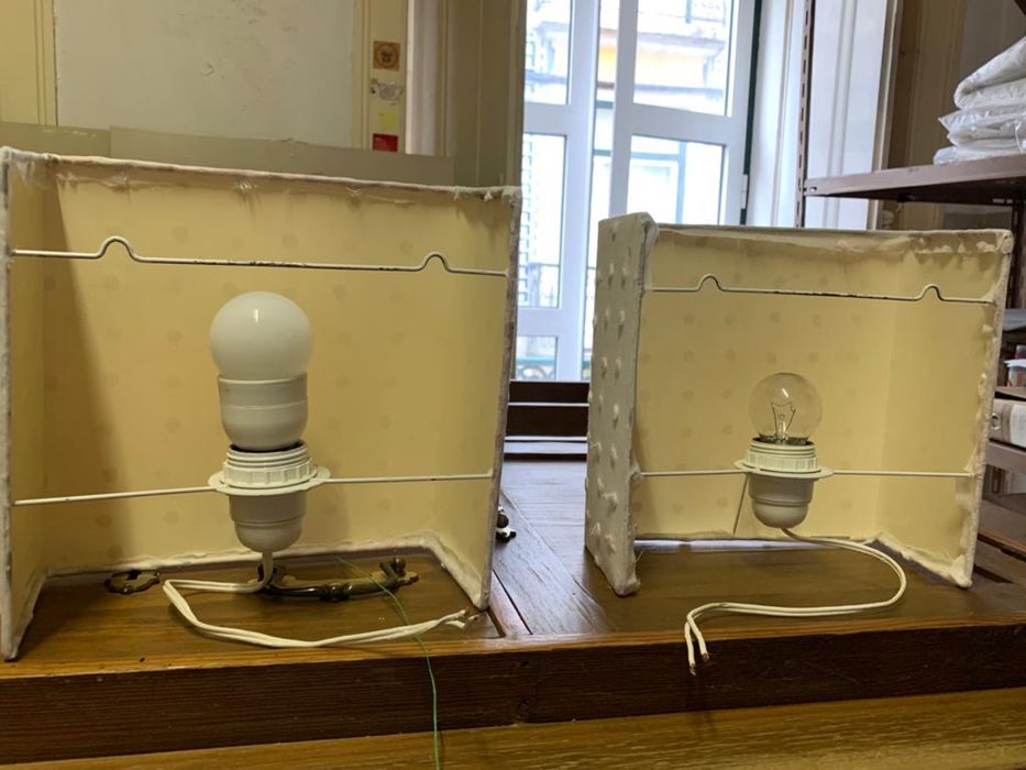 candeeiros(2) apliques de parede