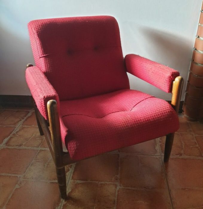 Fotel GFM Homa zabytek PRL 20 szt