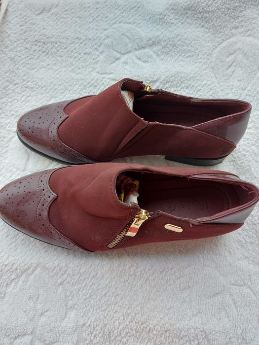Sapatos Bordeaux_Novos_36_Oportunidade_10€