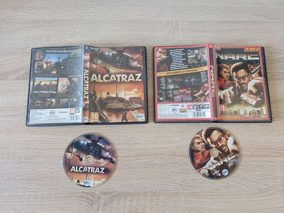 Alcatraz, Narc - gry na PC