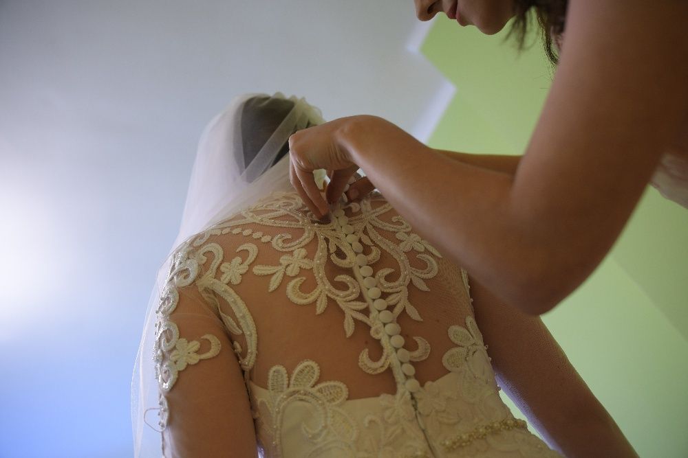 Piękna suknia ślubna