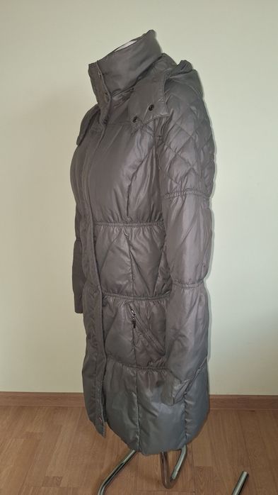 Płaszcz zimowy puchowy  khaki Esprit 38