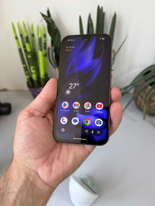 Google Pixel 9a 8/128GB (Obsidian) Neverlock супер стан всього 14 циклів
