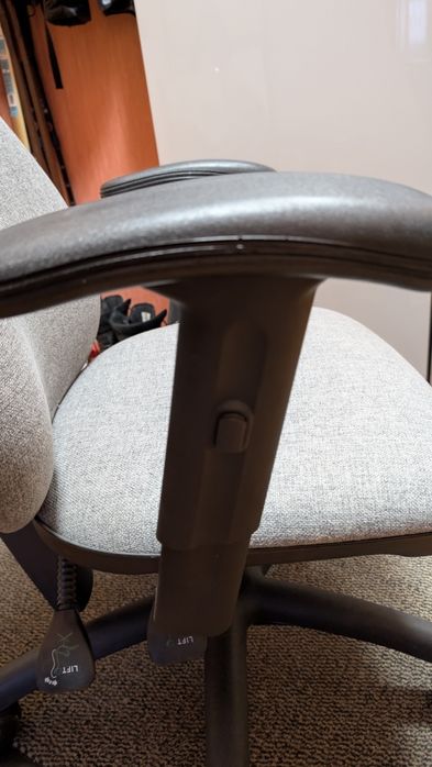 Fotel obrotowy, krzesło biurowy sigma szary