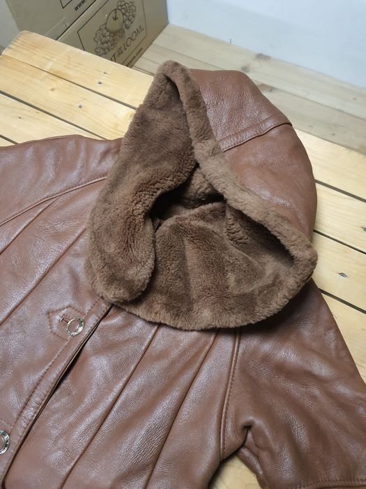 Дублёнка натуральная длинная с капюшоном. Дублёнка женская.