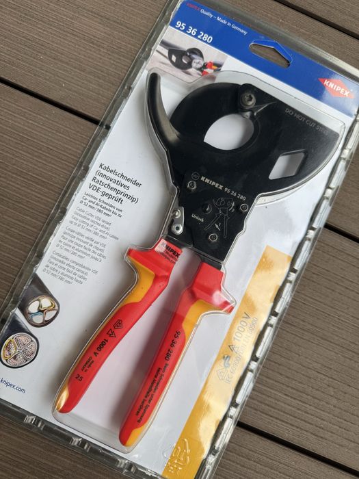 Nożyce do cięcia kabli 95.36.280 KNIPEX