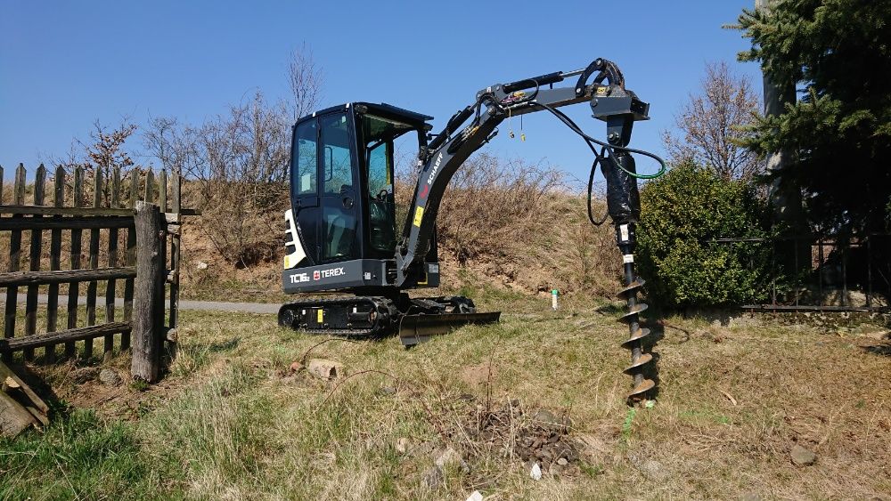 TERMIN DZIŚ/JUTRO Usługi Minikoparka Koparka Wynajem Nasielsk + 50