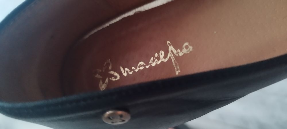 Baleriny Macieja ze skóry r 39