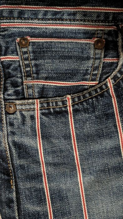 EDWIN Jeans - Edição Limitada (29X(33)) (Usado uma vez)