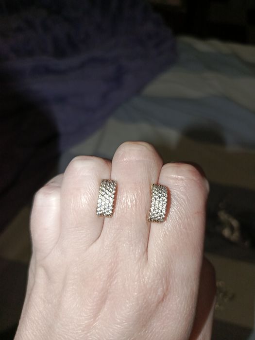 Срібло 925 проби сережки