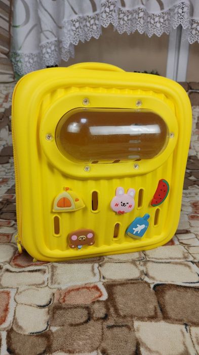 Рюкзак переноска для тварин котиків котів переїзд