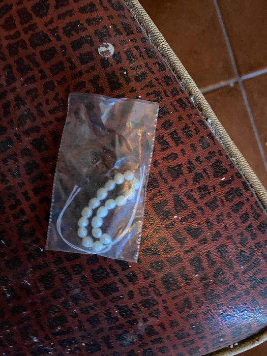 saquinho com missangas para costurar