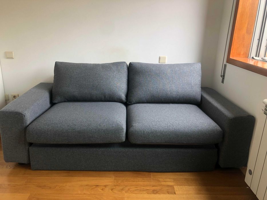 sofá cama aconchegante