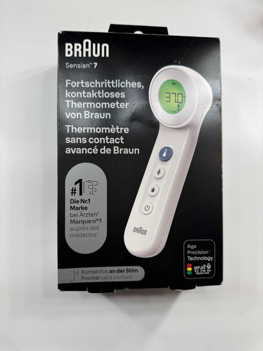 Braun Sensian 7 – Zaawansowany termometr bezdotykowy