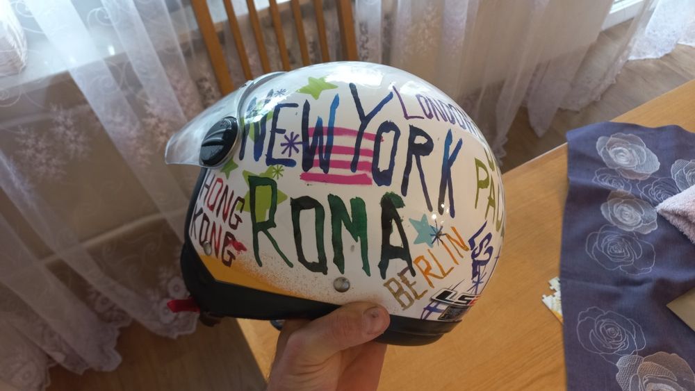 Kask motocyklowy dzieciecy LS2 rozmiar S stolice