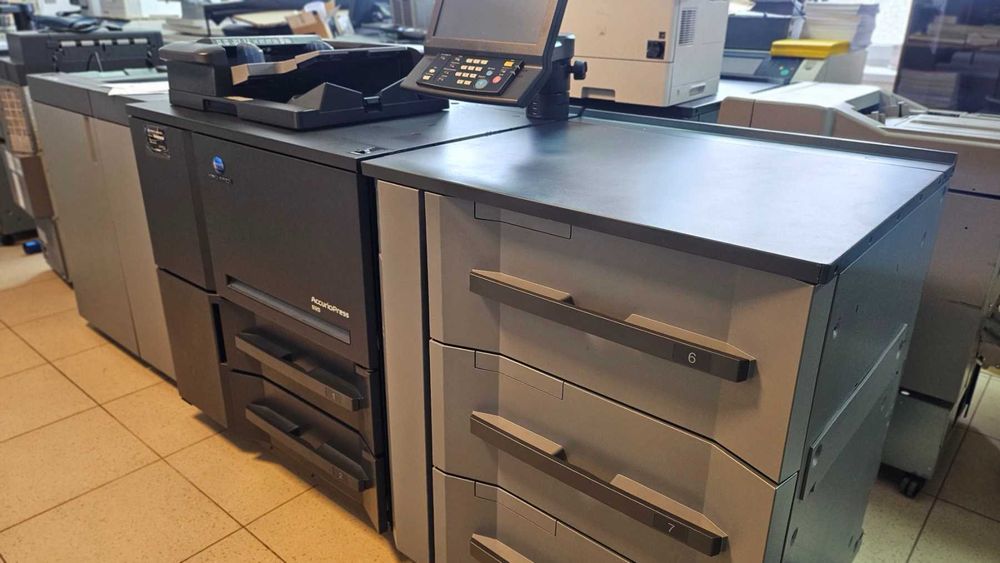 Цифрова друкарська машина "Konica Minolta AccurioPress 6120" б/в
