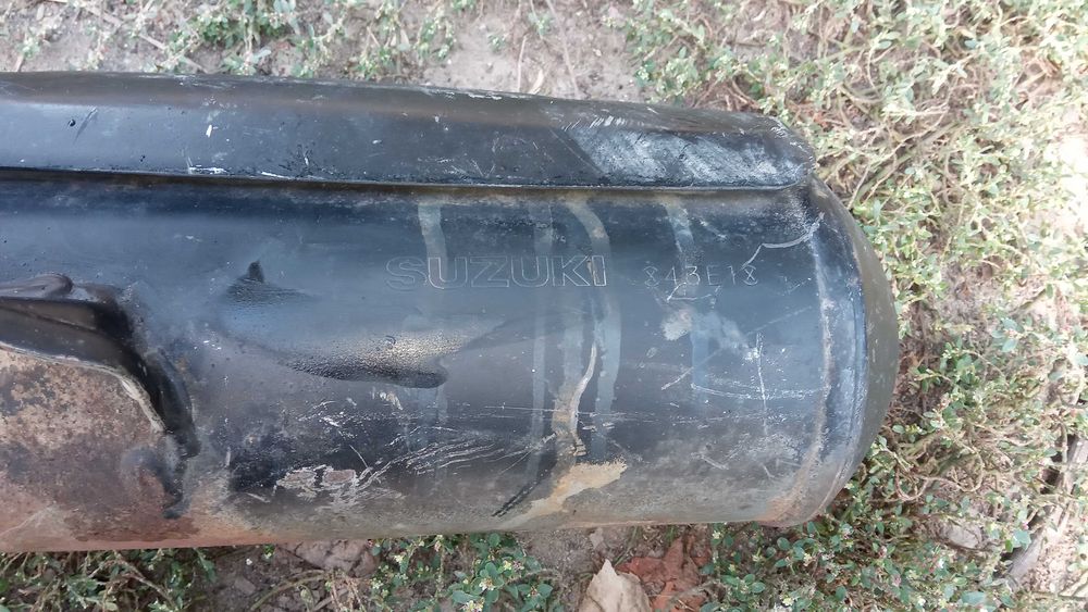 Suzuki глушитель отгибной