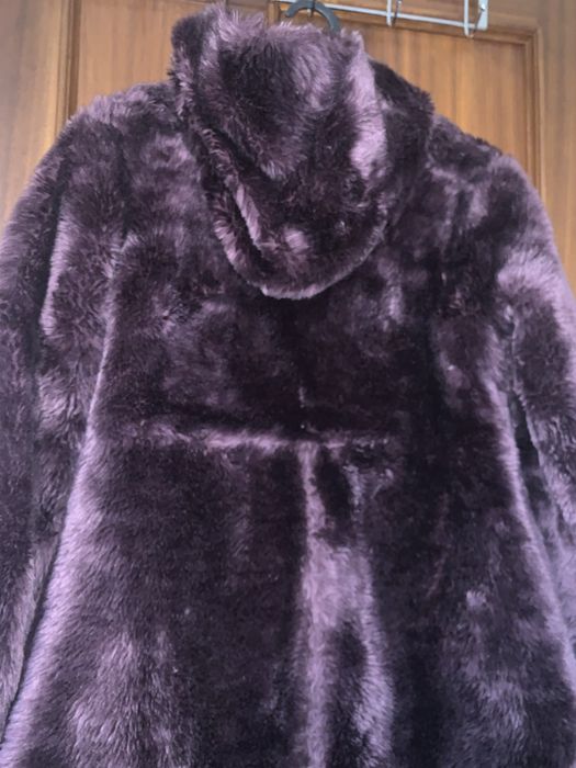 Casaco em pelo de menina