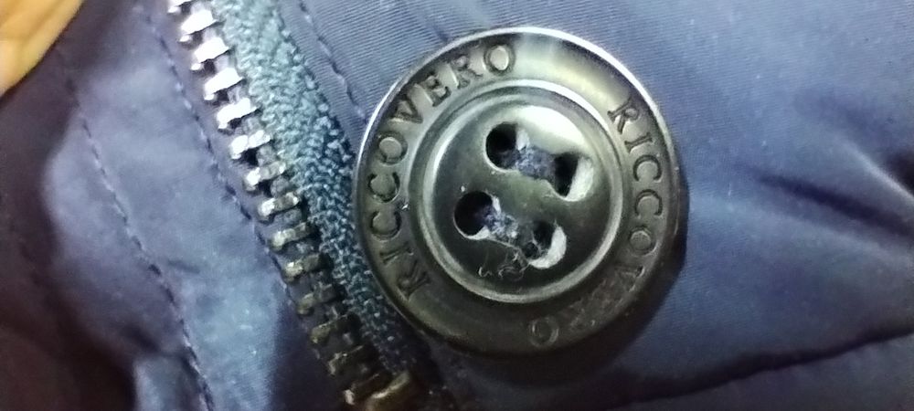 Kurtka Riccovero Norwegia  lekko ocieplane Ciemny na granat Rękawy cza