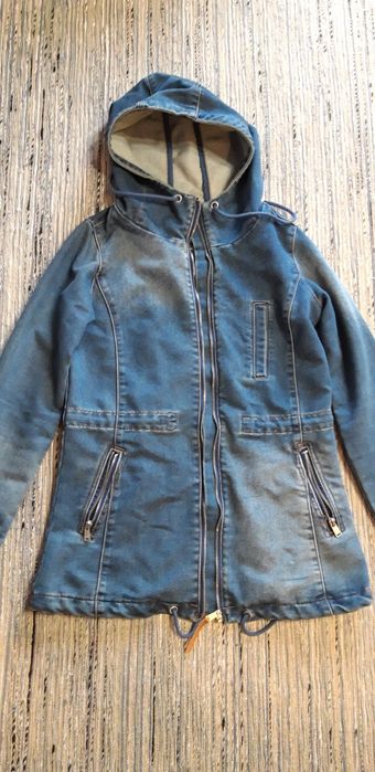 CROPP parka wiosenna kurtka jeans