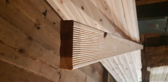 Терасна дошка 110*35*4м 2 сорт, сосна виробництво