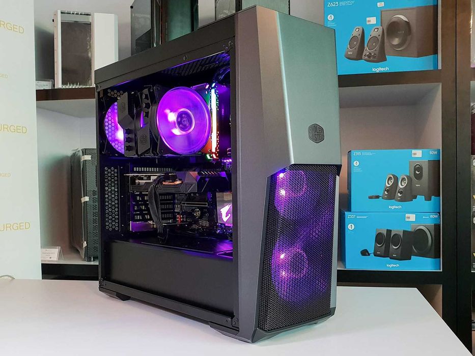 NOWA Obudowa dla graczy Cooler Master MasterBox MB500 RGB Midi ATX