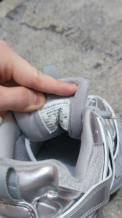 Balenciaga Track Silver 42
