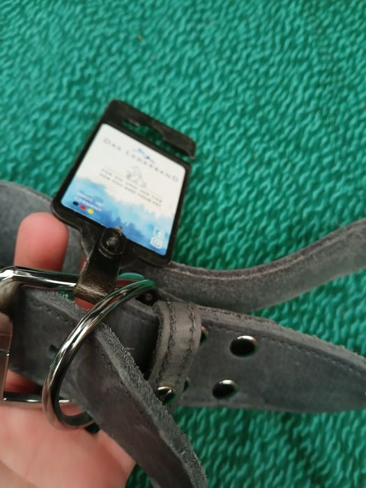 Obroża dla psa skórzana das lederband XL