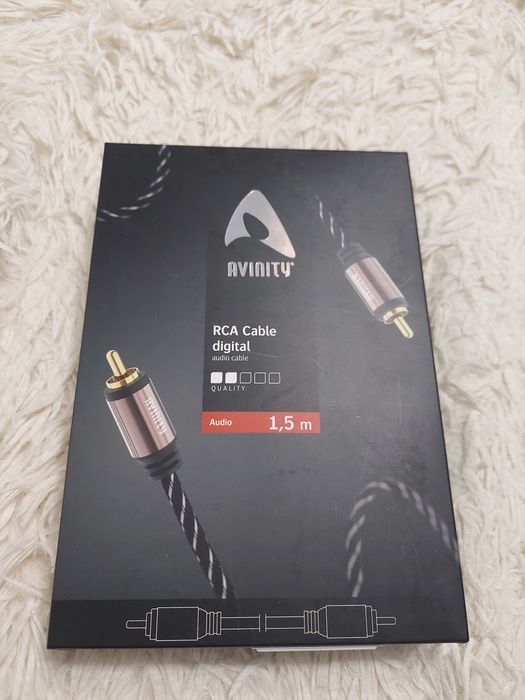 1x Cinch RCA M/M PCU SPDIF Subwoofer 1,5m. AVINITY